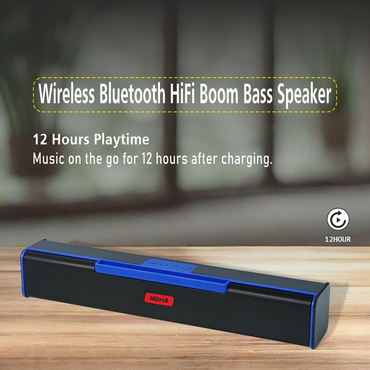 Homa Soundbar Bluetooth Portable Wireless Boom Box (SB-100)