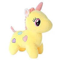 Homa Unicorn Soft Toys (Yellow) 25 CM - Homa Bazaar