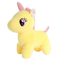 Homa Unicorn Soft Toys (Yellow) 25 CM - Homa Bazaar