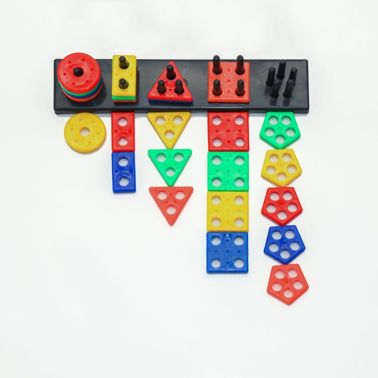 Homa Angle Geometric Plastic Blocks, Sorting & Stacking Toys - Homa Bazaar