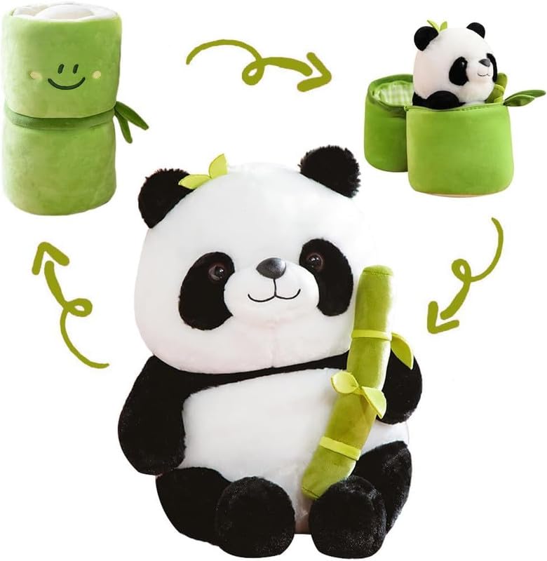 Homa Bamboo Panda Animal Soft Toys | Super Soft Furr Material 32 Cm - Homa Bazaar