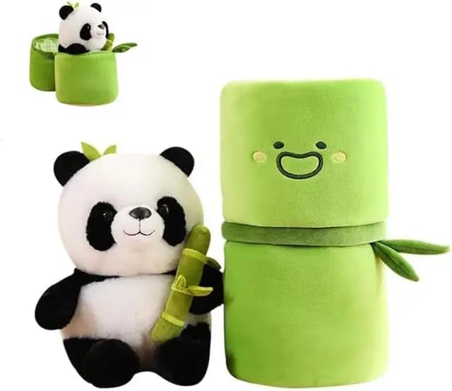 Homa Bamboo Panda Animal Soft Toys | Super Soft Furr Material 32 Cm - Homa Bazaar