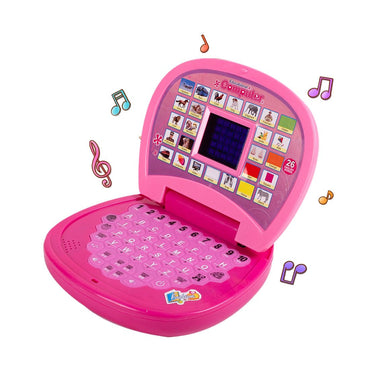 Homa Battery Operated Educational Learning Laptop Toy with LED Display and Music Effect - Homa Bazaar