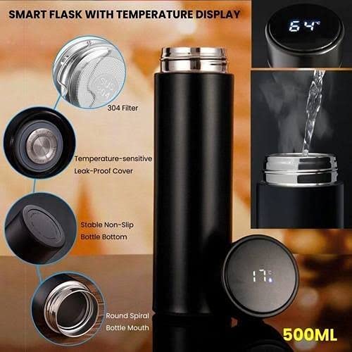 Homa Bazaar Smart Cup led temperature display (500ml) - Homa Bazaar