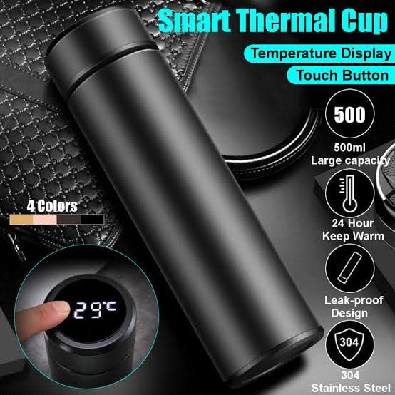 Homa Bazaar Smart Cup led temperature display (500ml) - Homa Bazaar