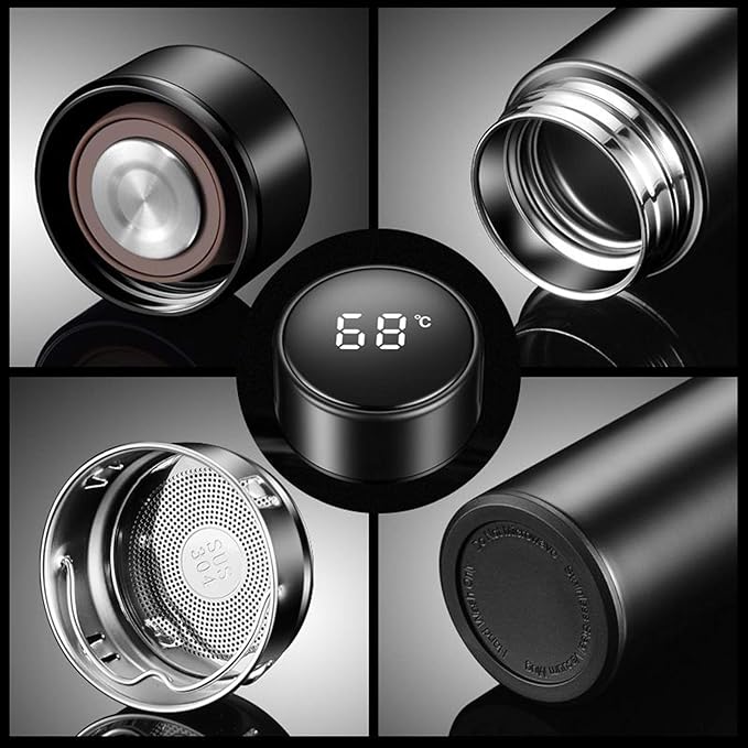 Homa Bazaar Smart Cup led temperature display (500ml) - Homa Bazaar