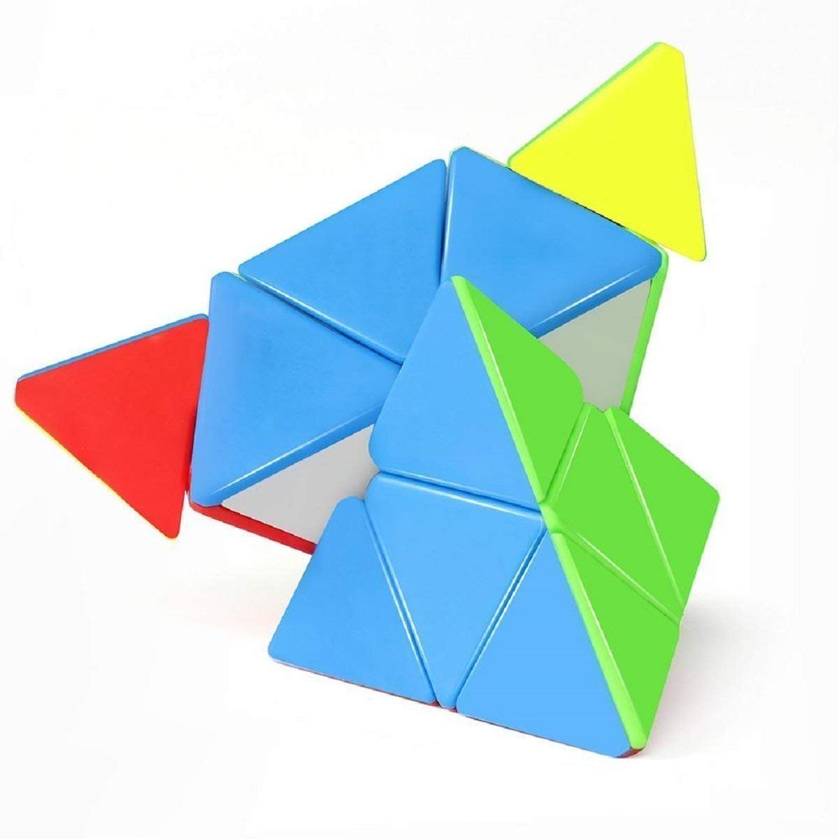 Homa bazaar Triangle Cube Puzzle (Multicolour) - Homa Bazaar