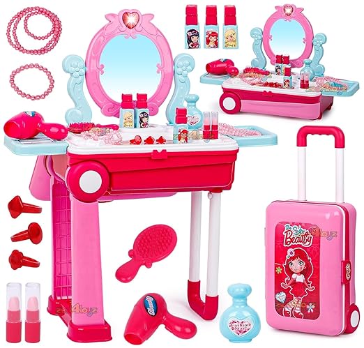 Homa Beauty Makeup Kit trolley for kids - Homa Bazaar