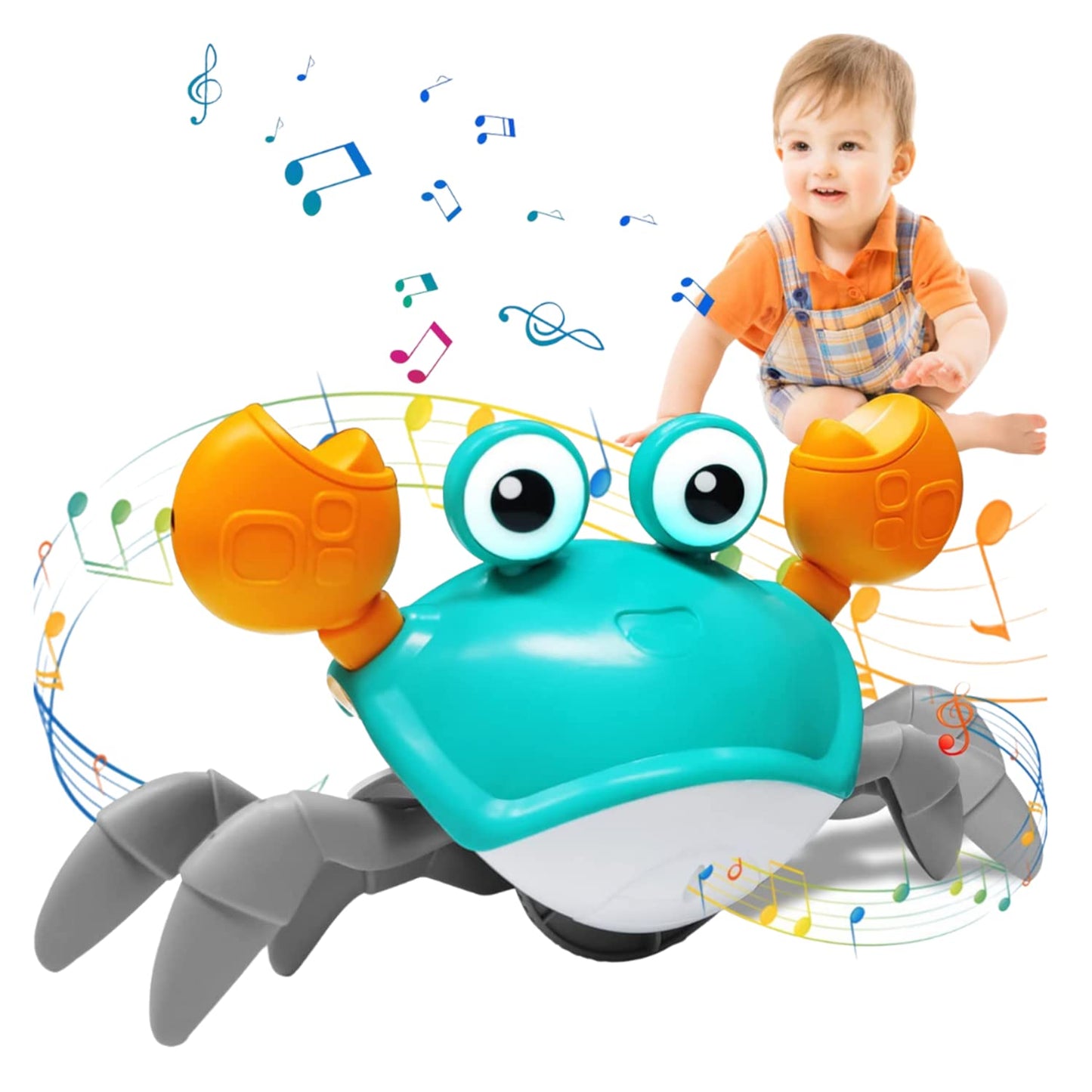 Homa Crawling Crab Baby Musical Kids - Homa Bazaar