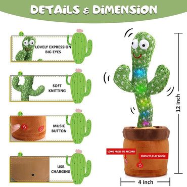 Homa Dancing Cactus Toy for Kids - Homa Bazaar