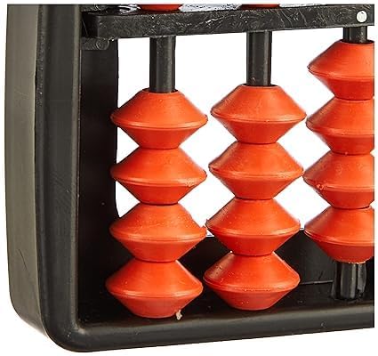 Homa Educational Abacus 17 Rod Brown Color Abacus Tool for Kids to Enhance Their Counting Skills and Mathematics Multicolor - Homa Bazaar