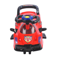 Homa Ferrari Magic Swing Baby Push Car for Kids with Lights & Musical streering - Homa Bazaar