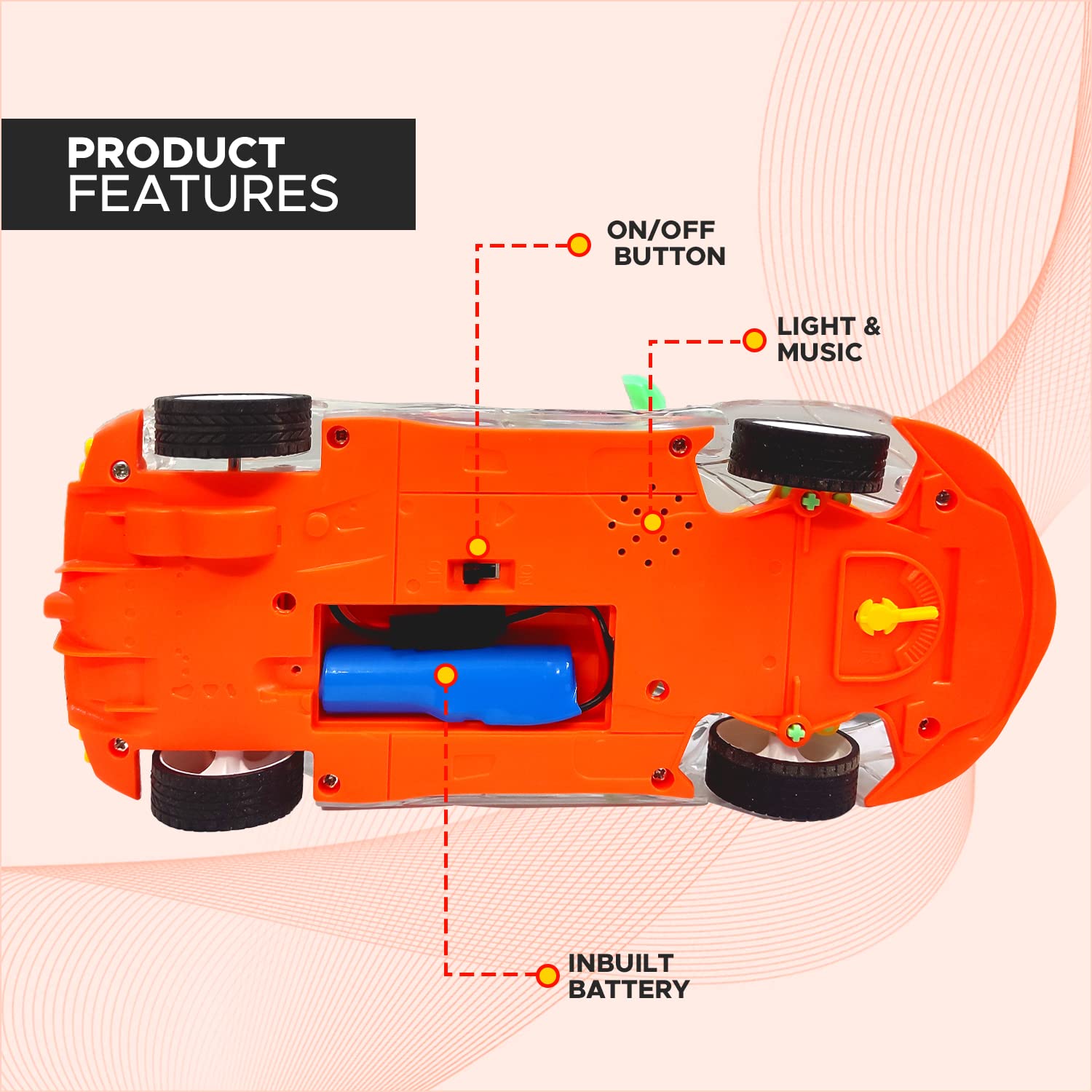 Homa GEAR REMOTE CONTROL CAR - Homa Bazaar