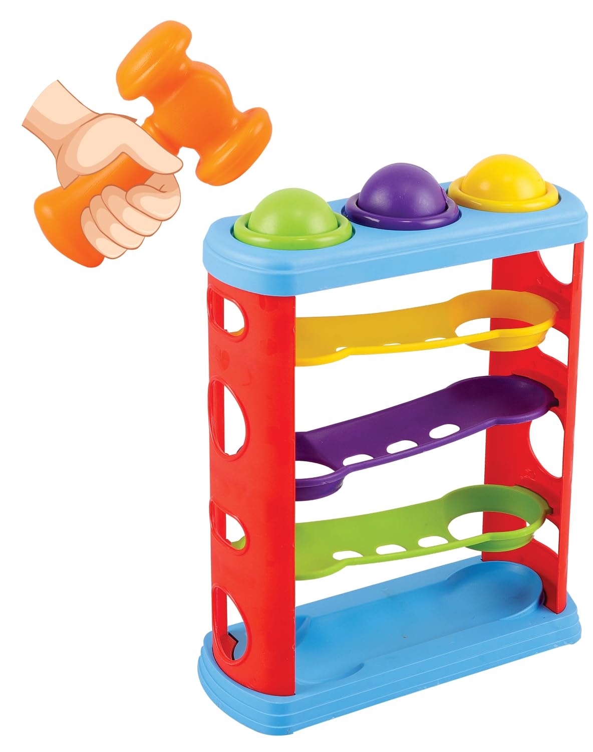 Homa Hammering & Pounding Toys, Hammer Knock Ball Toys for Kids - Homa Bazaar