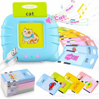 Homa Toys Rechargeable Educational Learning Talking Flash Cards for 2 Year Old Kids Boys Girls Baby Montessori Toys - Homa Bazaar