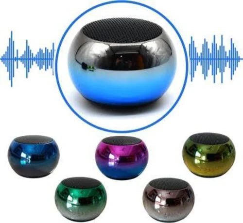 Homa Metal Speaker (Bluetooth) 4D Power Bass (Mini Booster) - Homa Bazaar