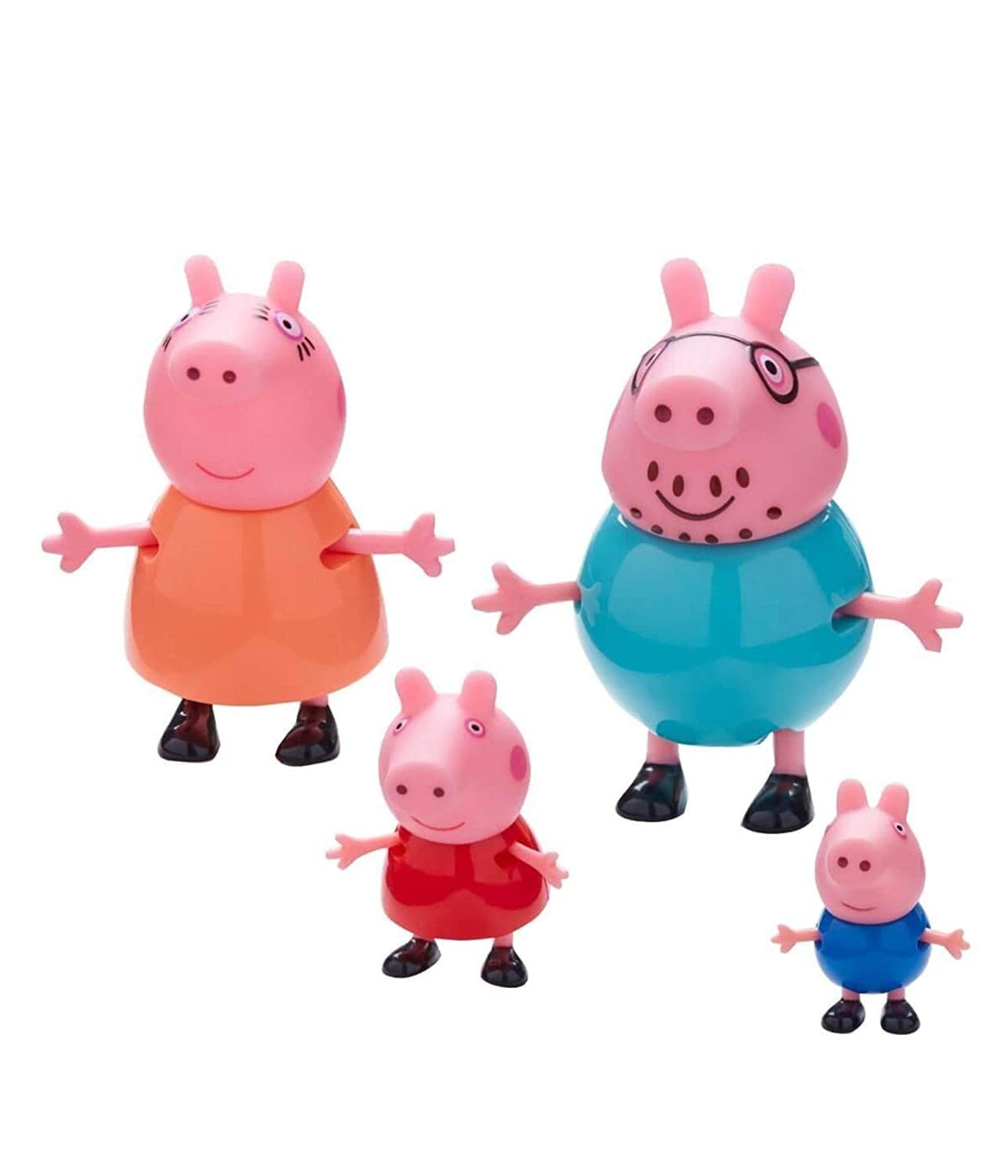 Homa Peppa Pig Family Set of 4 - Homa Bazaar