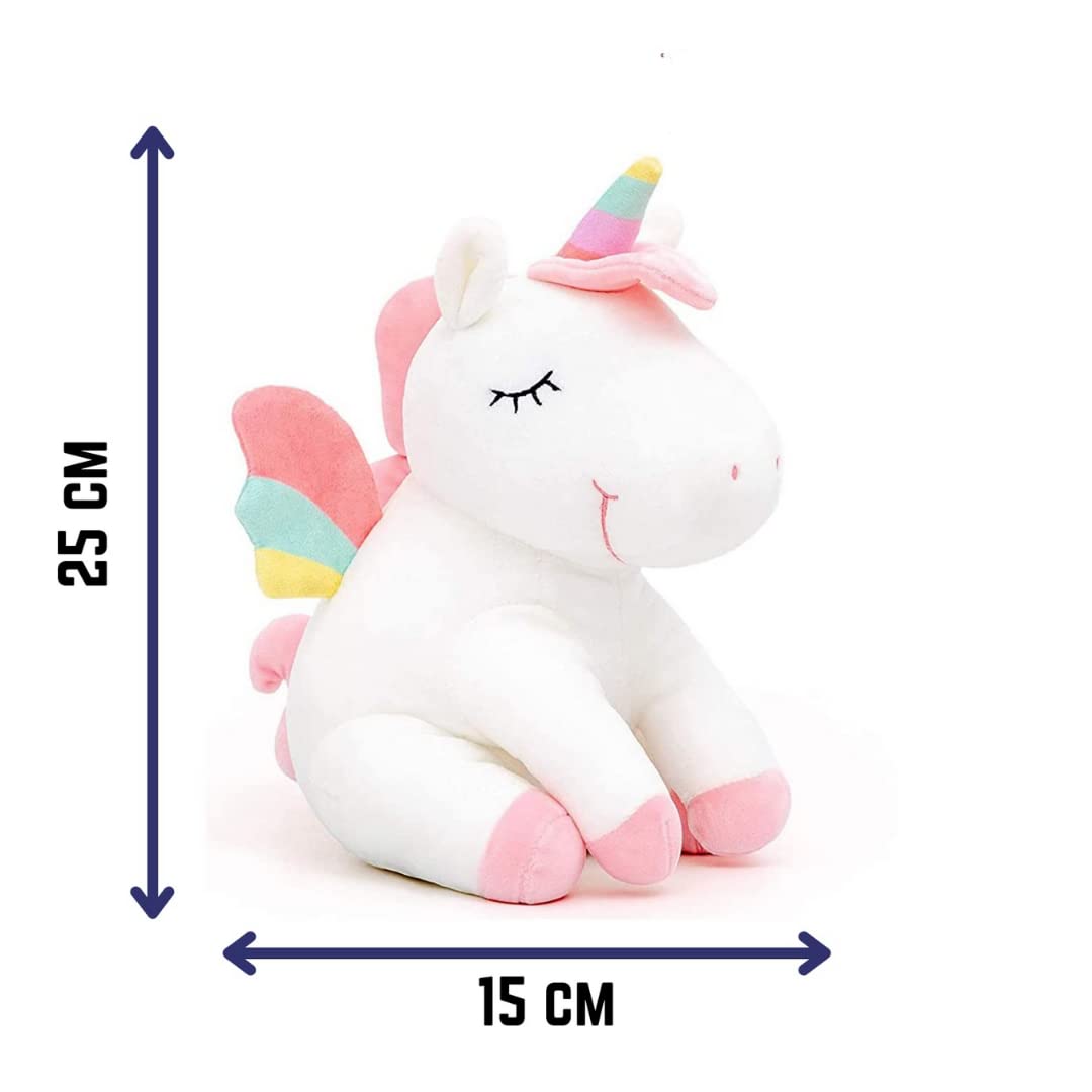 Homa Sitting unicorn soft toys for Children | 25 cm - Homa Bazaar