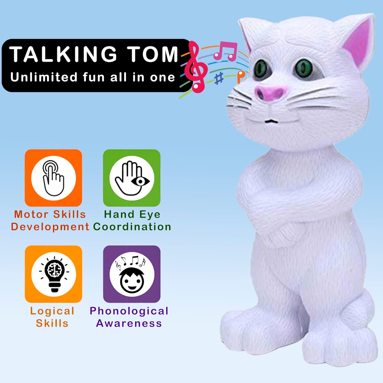 Homa Talking Tom Toys for Kids - Homa Bazaar