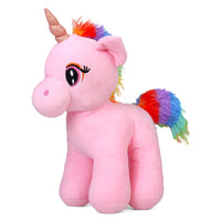 Homa Light Pink Unicorn Soft Toy | 26cm - Homa Bazaar