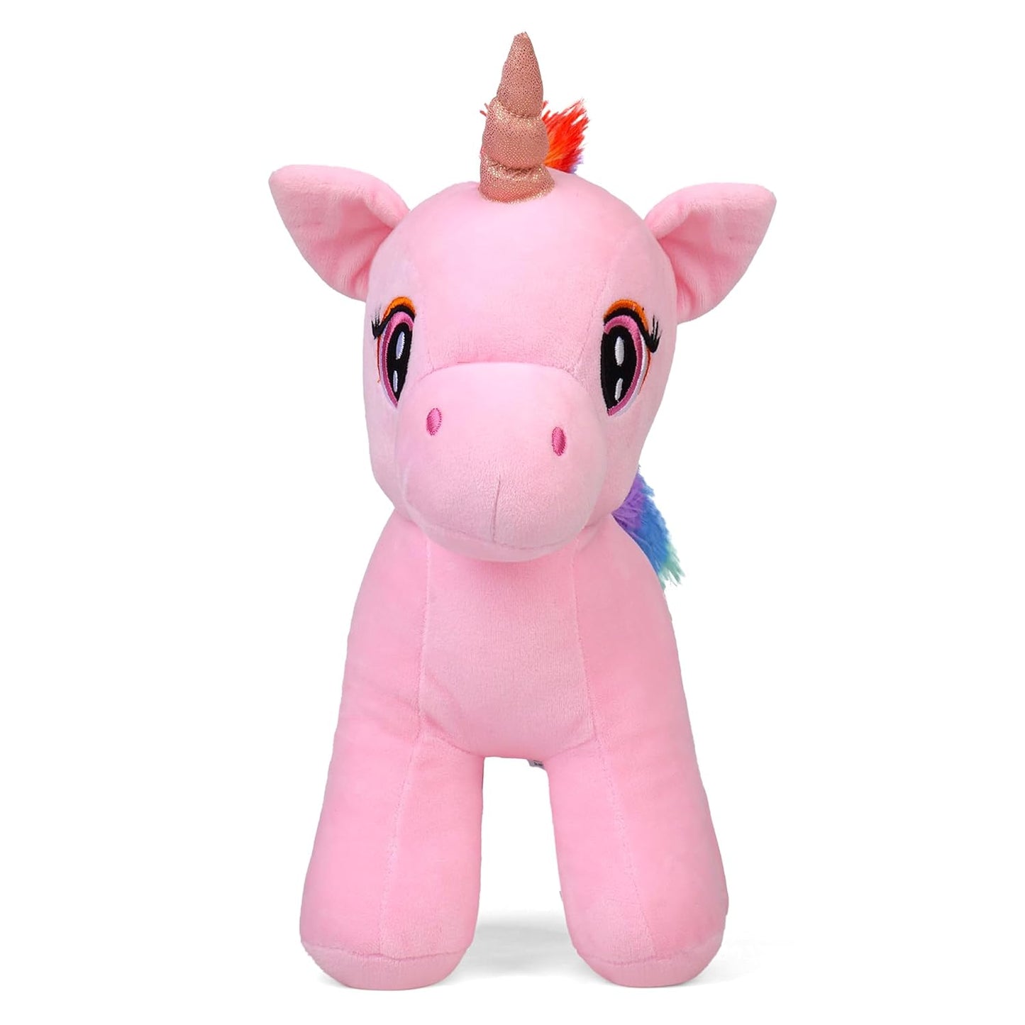 Homa Light Pink Unicorn Soft Toy | 26cm - Homa Bazaar